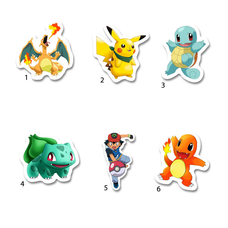 Διακοσμητική φιγούρα Pokemon 5cm Ξύλινη/1τμχ