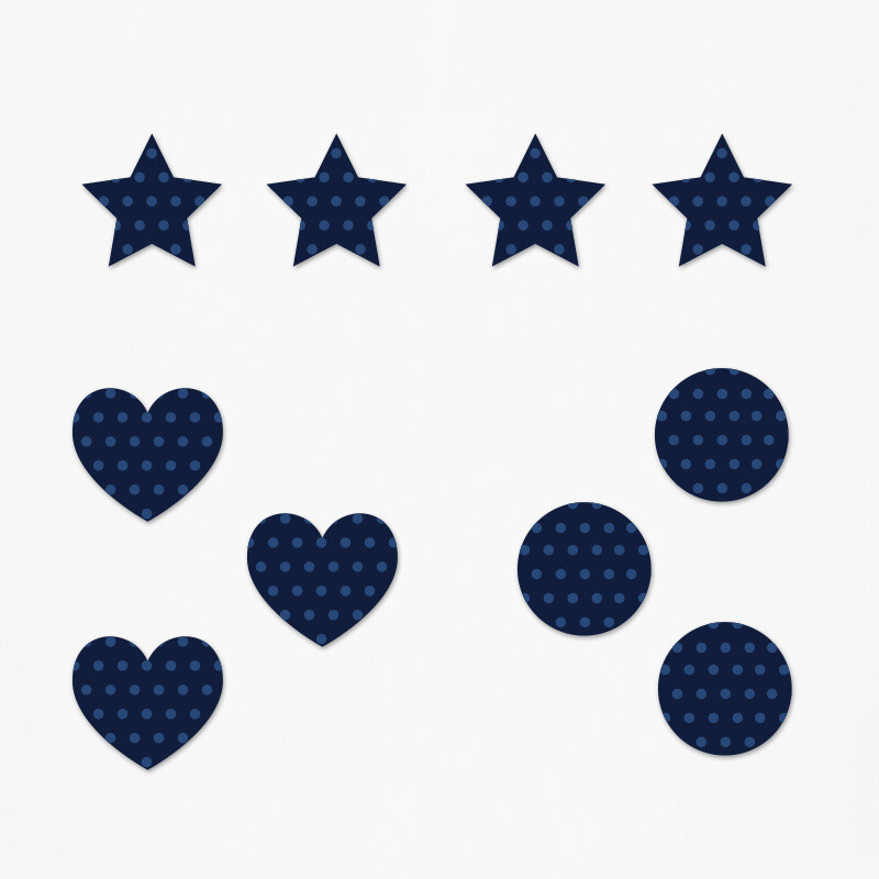 Ξύλινα διακοσμητικά Avengers Pattern mix/ 10τμχ(2cm)
