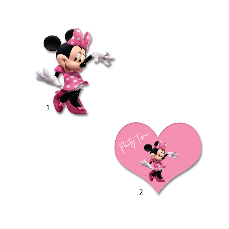 Διακοσμητική φιγούρα Minnie 10cm Ξύλινη/1τμχ
