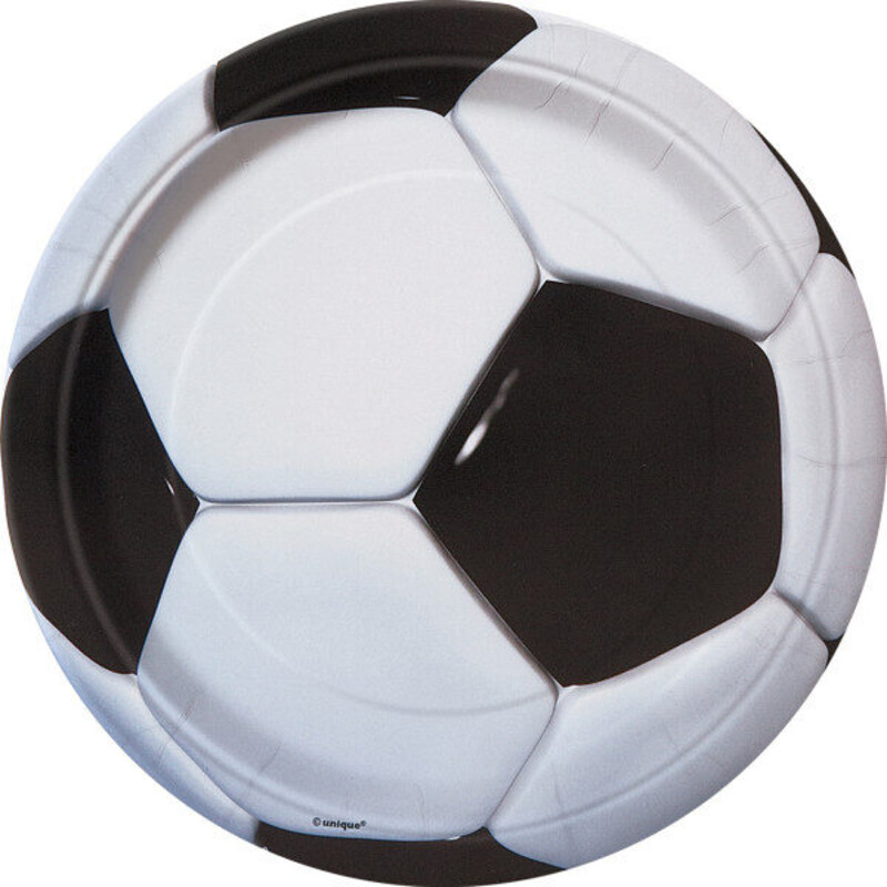 Πιάτα Χάρτινα Γλυκού Ποδόσφαιρο/Soccer / 8 τεμ