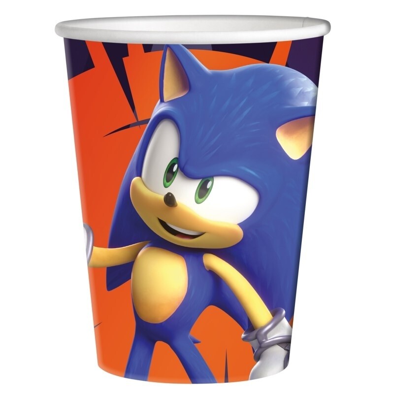 Ποτήρια Χάρτ. 250 ml  Sonic / 8 τεμ