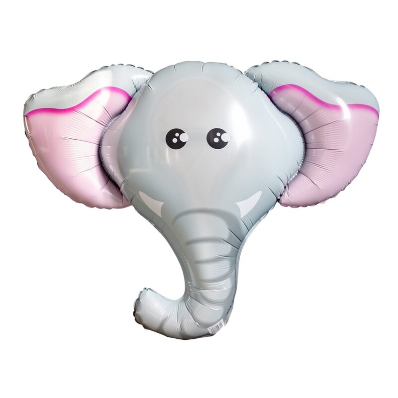 Μπαλόνι Φοιλ Σχήμα Κεφάλι Ελέφαντας - elephant / 69 x 54 εκ - Ασυσκεύαστο