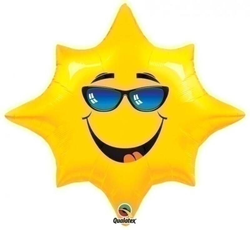 Μπάλονι Φοιλ Keep Cool Sunburst / Ήλιος / 71 εκ