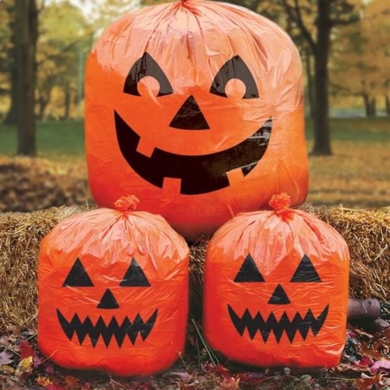 Σακκούλες Halloween /3 τεμ - Κολοκύθες