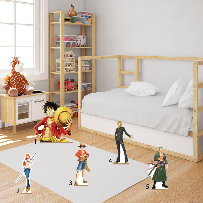 Διακοσμητική φιγούρα One Piece 50cm Ξύλινη με βάση/1 τμχ