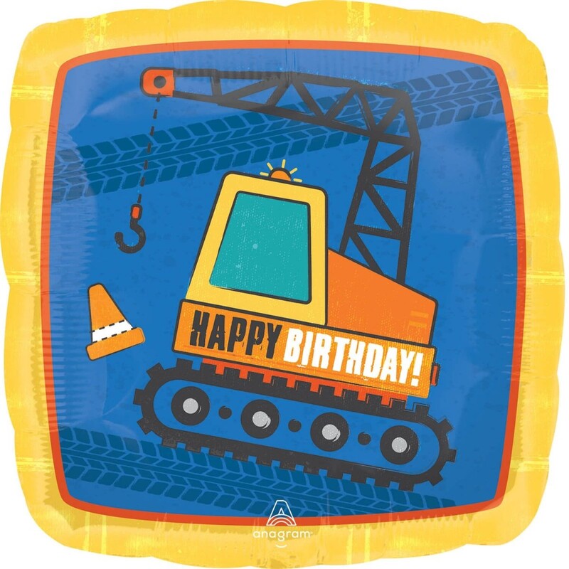 Μπαλόνι Φοιλ 18 Birthday Construction / 46 εκ