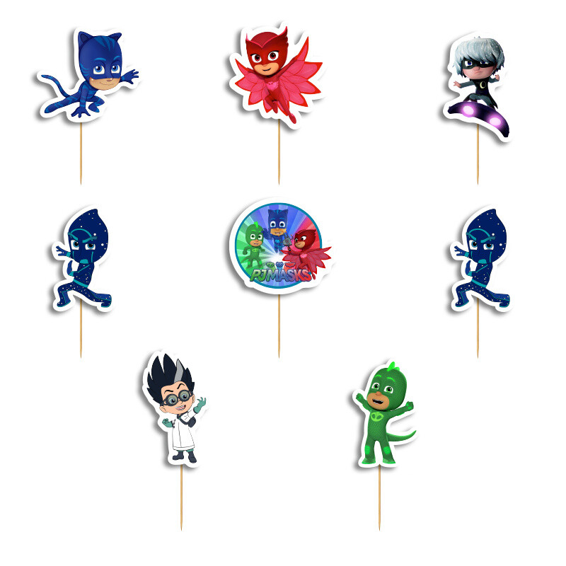 Οδοντογλυφίδες PJ Masks 5cm / 12τμχ