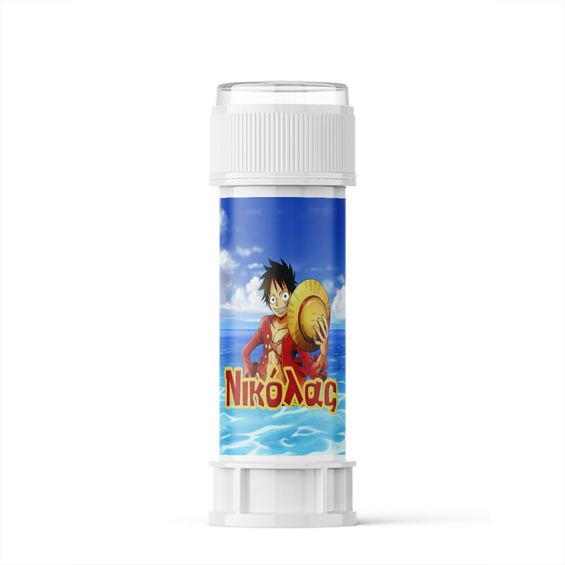 Σαπουνόφουσκες με όνομα One Piece
