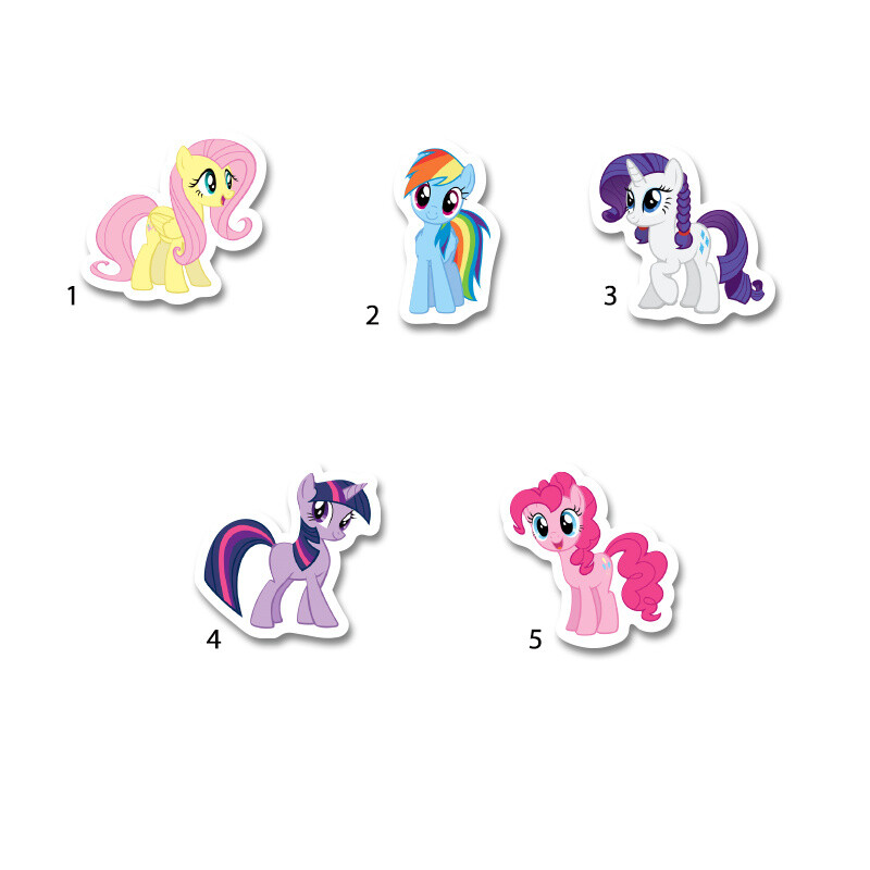 Διακοσμητική φιγούρα My Little Pony 5cm Ξύλινη/1τμχ