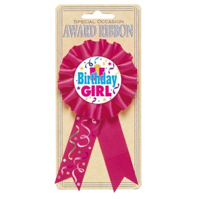 Κονκάρδα Birthday Girl Fabric / 8.1 x 15.2 εκ