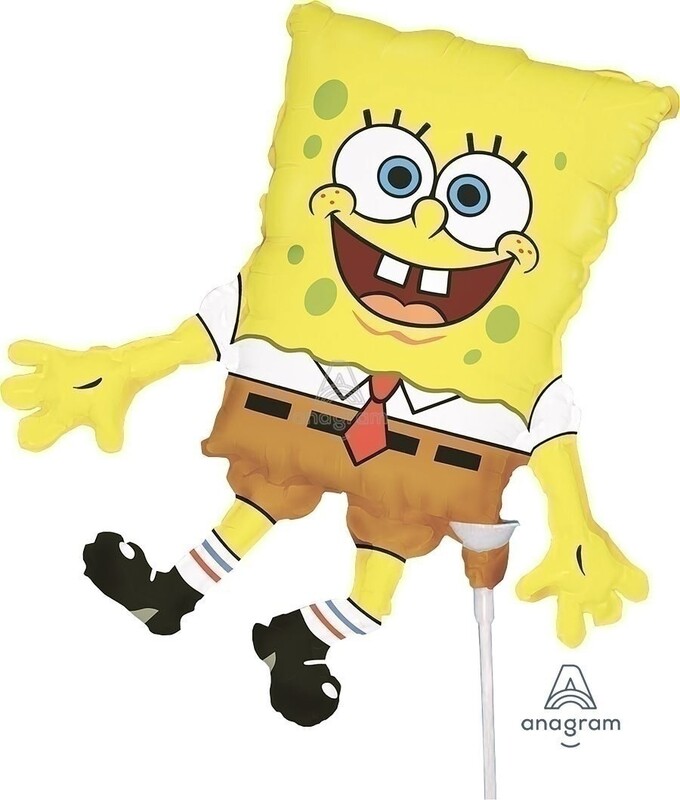 Μπαλόνι Φοιλ μίνι 14 Μπομπ Σφουγγαράκης / 36 εκ - SpongeBob