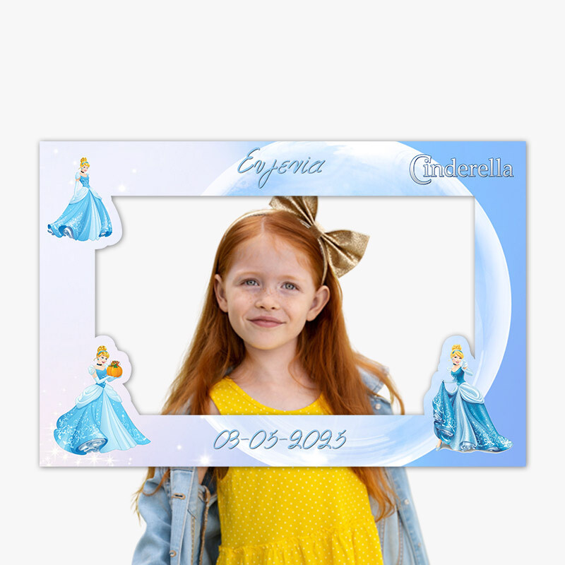 Κάδρο Photobooth Σταχτοπούτα για φωτογραφίες/ 60cm*40cm