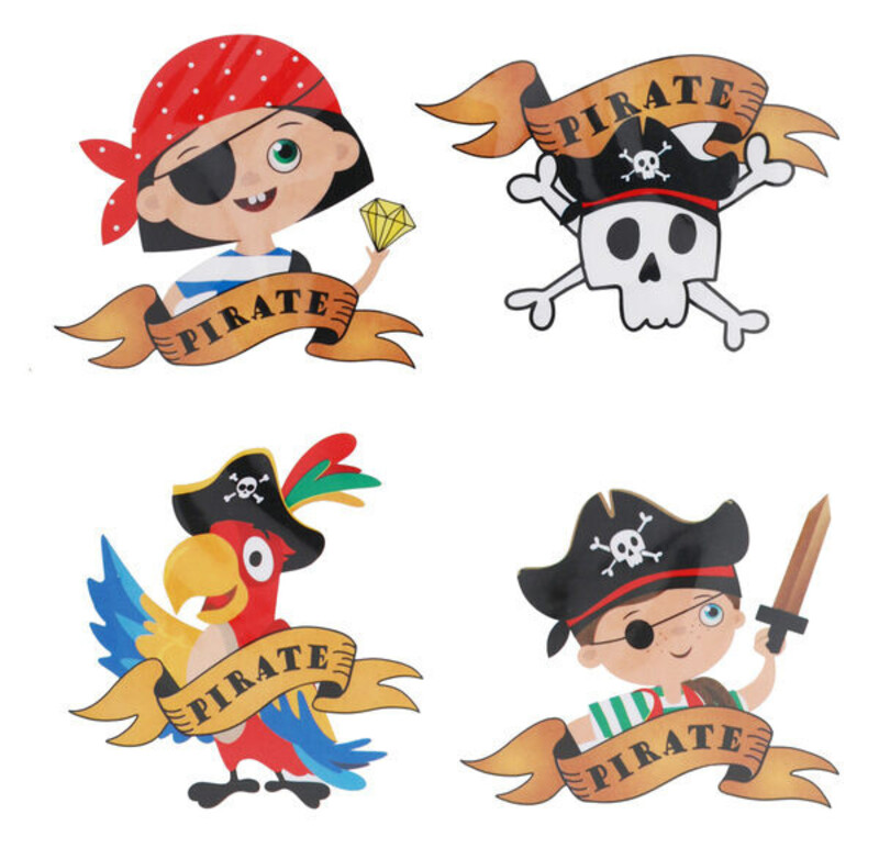 Αυτοκόλλητα με θέμα Πειρατικό/Pirate