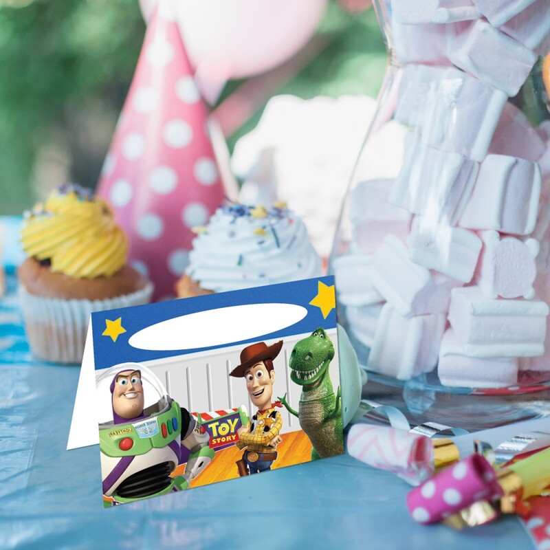 Καρτελάκι Μπουφέ Toy Story/ 6τμχ