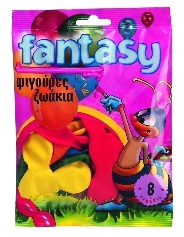 Μπαλόνια Fantasy ζωάκια /8 τεμ