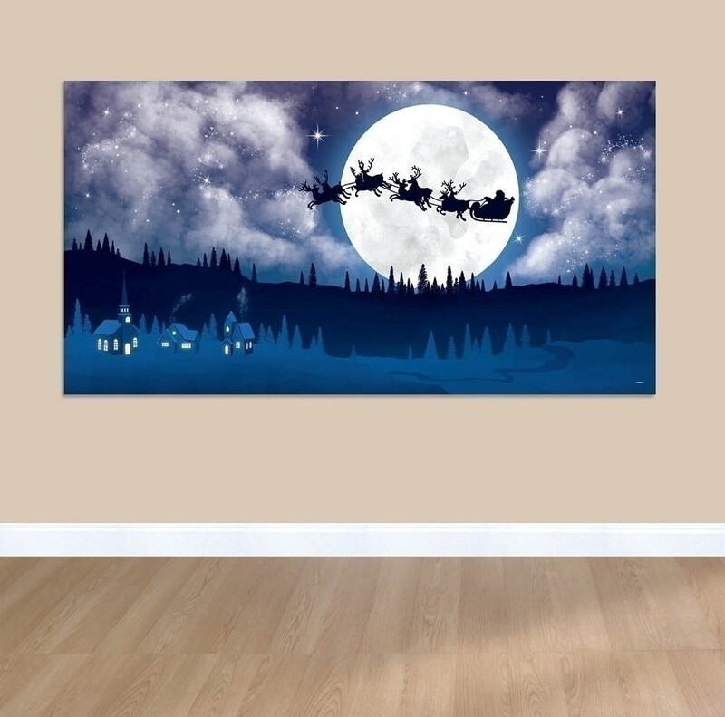 Scene Setter Add On Santa's Sleigh Plastic 165 x 85 εκ