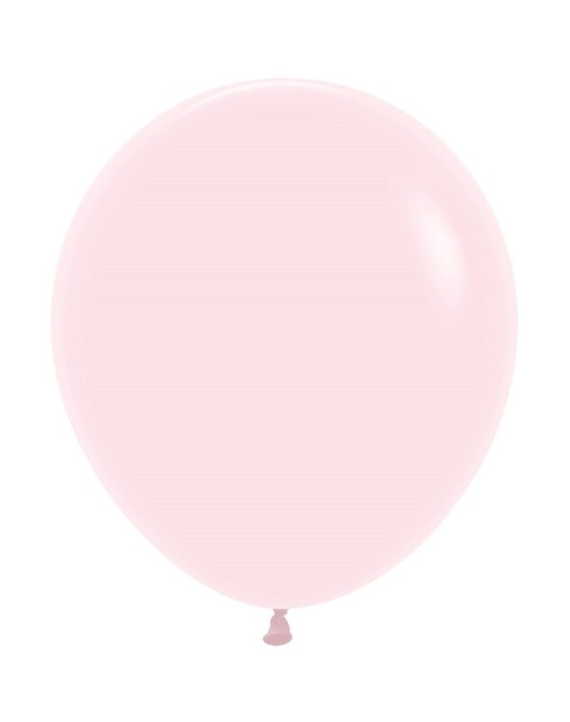 Μπαλόνια Λάτεξ 18 Παστέλ Ροζ  / 25 τεμ - Pastel Matte Pink