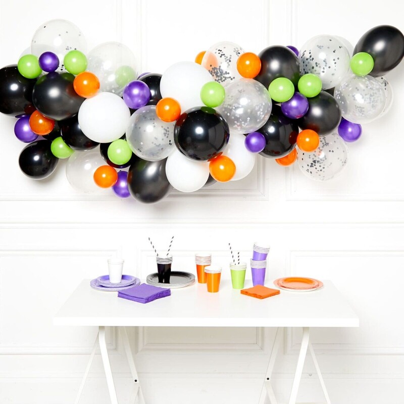 Σετ για Γιρλάντα Organic DIY Halloween / 70 μπαλόνια