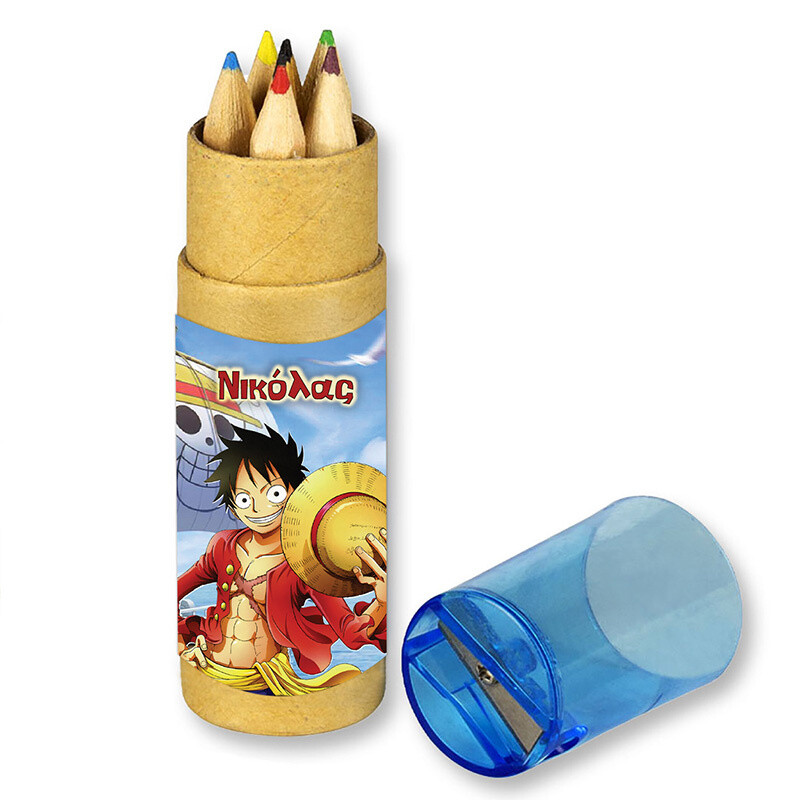 One Piece Ξυλομπογιές με όνομα