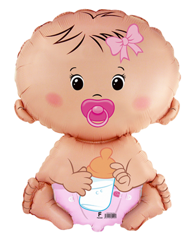 Μπαλόνι Φοιλ Σχήμα Baby Pink Ασυσκεύαστο
