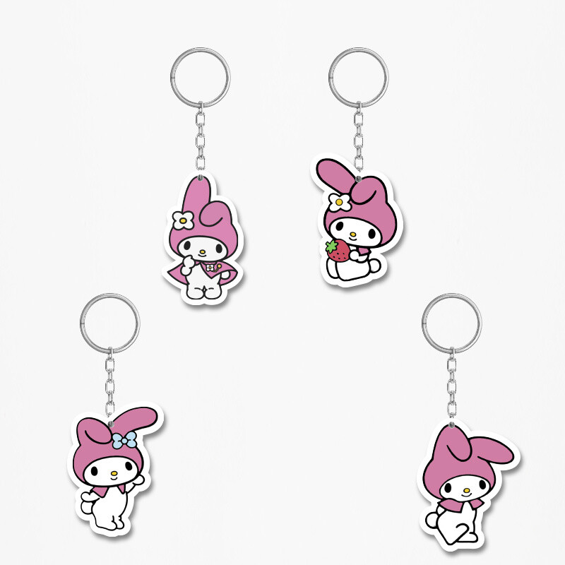 Ξύλινα Μπρελόκ My Melody 5cm/ 4τμχ