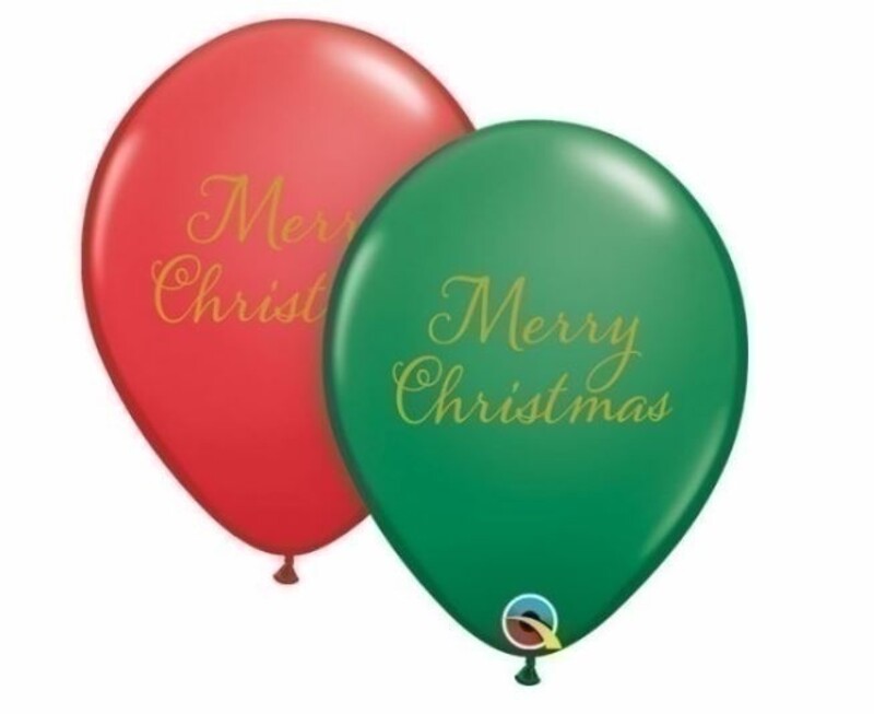 Μπαλόνια Λάτεξ 11 Merry Christmas / 25τεμ