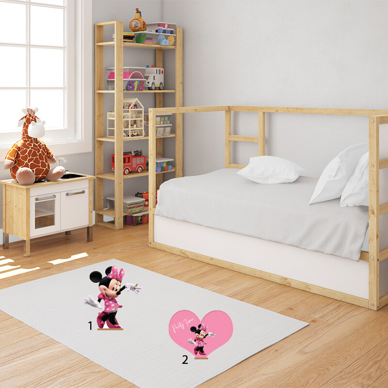Διακοσμητική φιγούρα Minnie 20cm Ξύλινη με βάση/1 τμχ