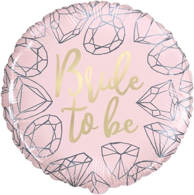 Μπαλόνι Φοιλ  18 Bride to Be Pink  bachelor party/wedding / 46 εκ