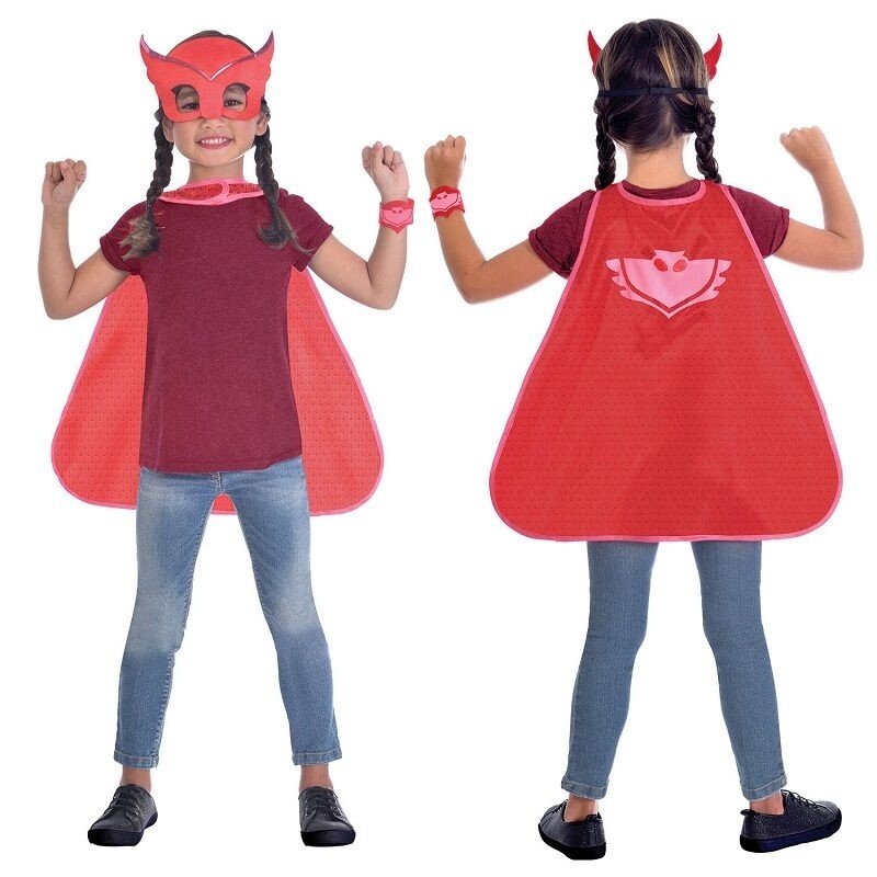 Στολή Costume PJ Masks Owlette Cape Set  4 - 8 Ετών