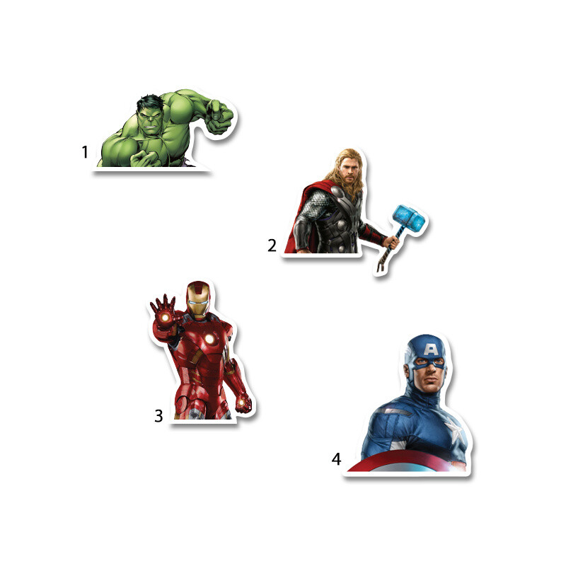 Διακοσμητική φιγούρα Avengers 5cm Ξύλινη/1τμχ