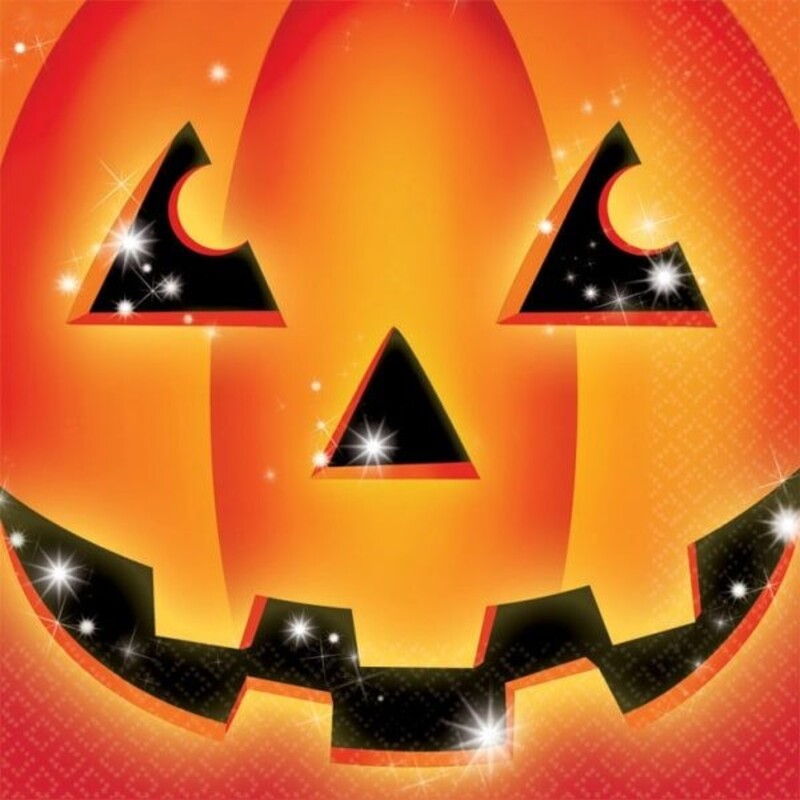 Χαρτοπετσέτες Pumpkin 33 εκ / 20 τεμ - Κολοκύθα