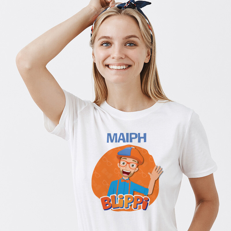 Γυναικείο T-shirt Blippi για την Μαμά με όνομα
