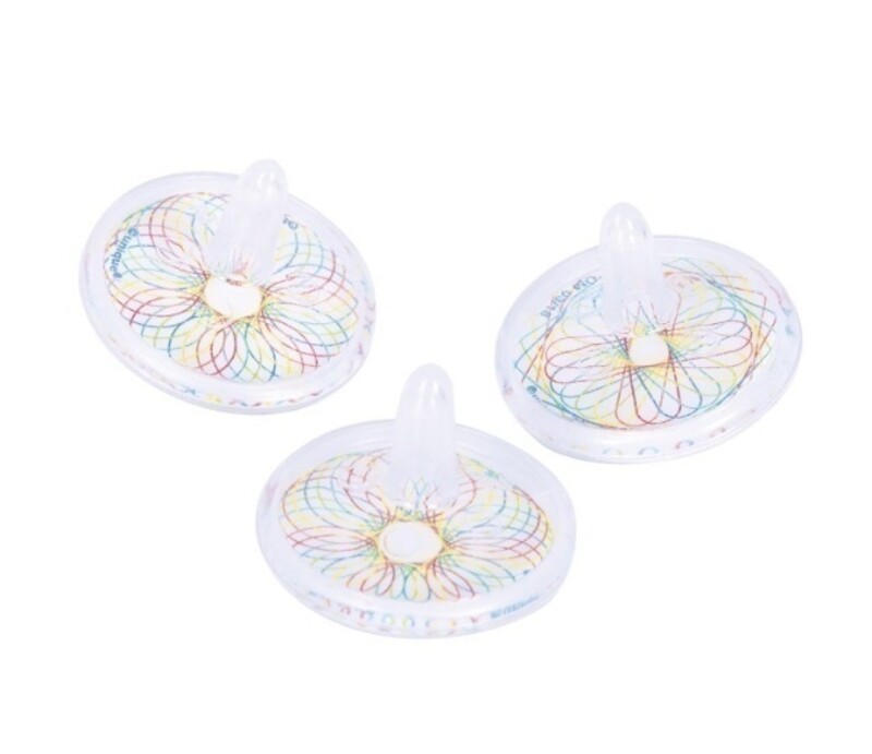 Glow in the Dark Spinning Top /σβούρες 8τεμ.