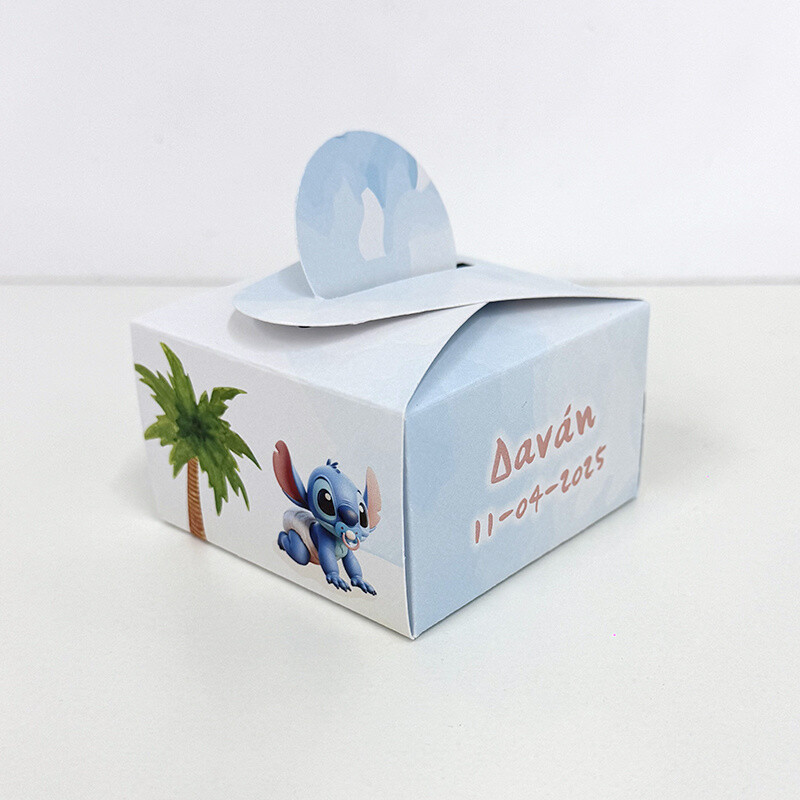 Κουτάκι για μπομπονιέρα βάπτισης Baby Stitch