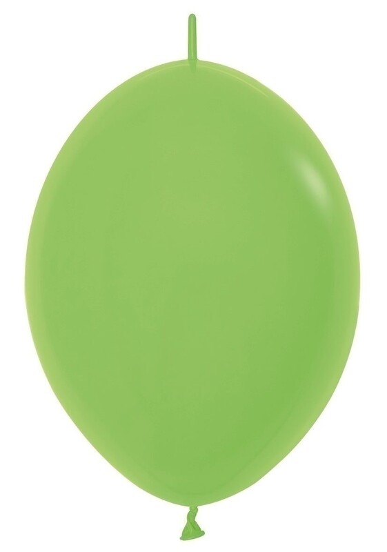 Μπαλόνια Λάτεξ Link 12 Λαχανί - Lime Green / 50 τεμ