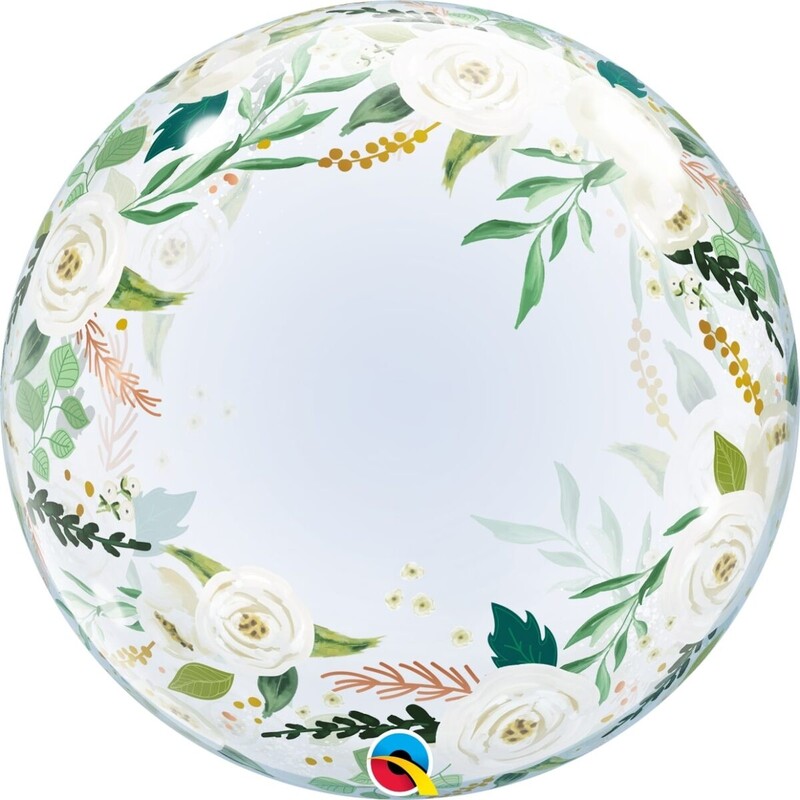 Deco Bubble 24 Wedding Floral / 61 εκ