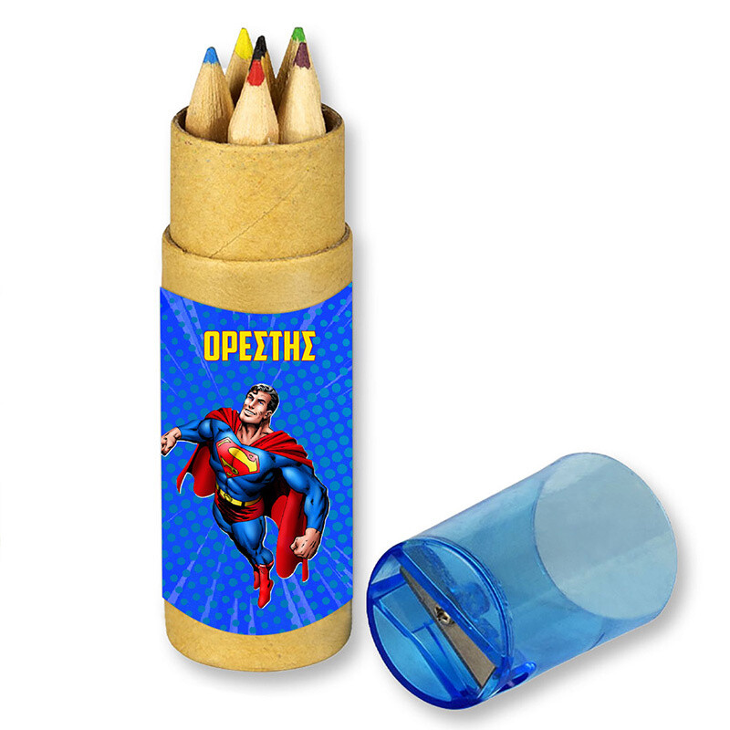 Superman Ξυλομπογιές με όνομα
