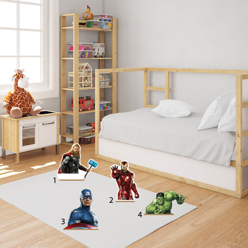 Διακοσμητική φιγούρα Avengers 20cm Ξύλινη με βάση/1 τμχ