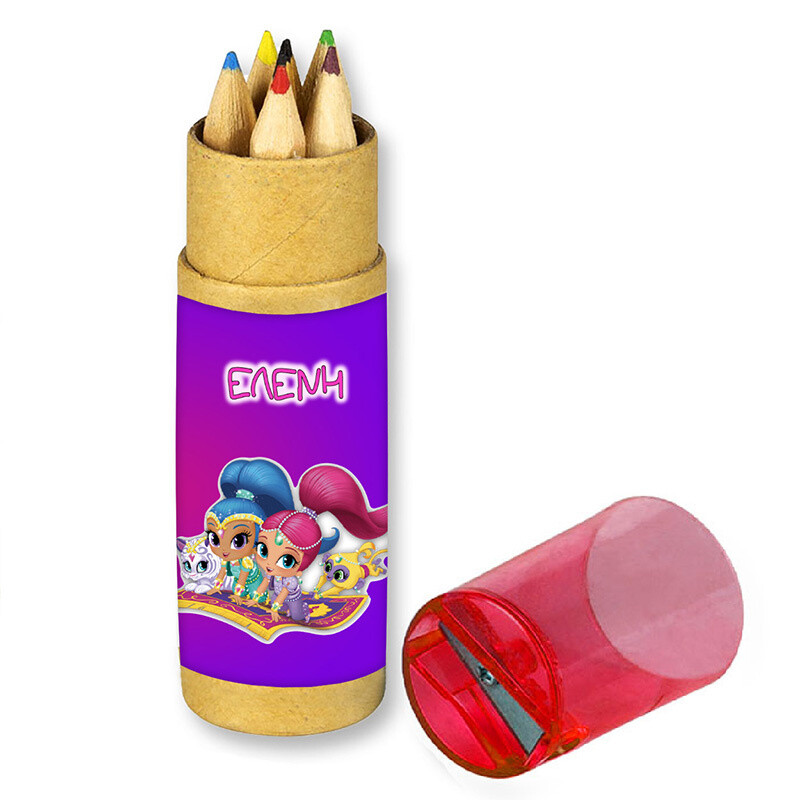 Shimmer & Shine Ξυλομπογιές με όνομα