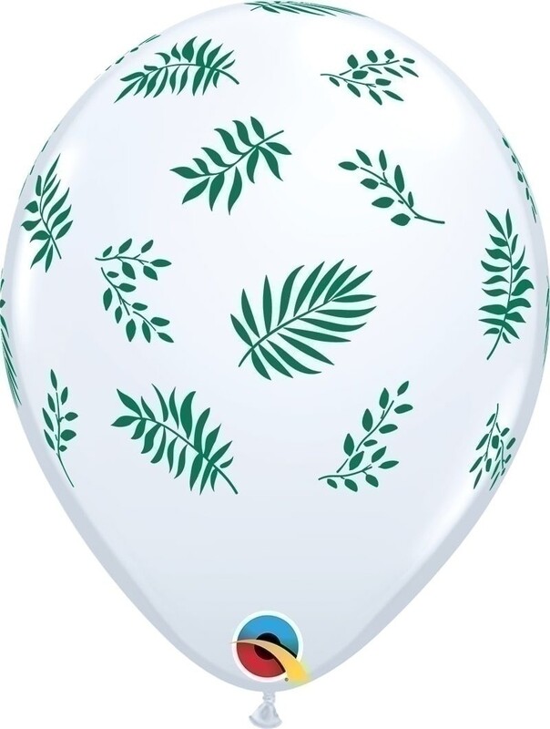 Μπαλόνια Λάτεξ 11 Tropical Greenery /25 τεμ