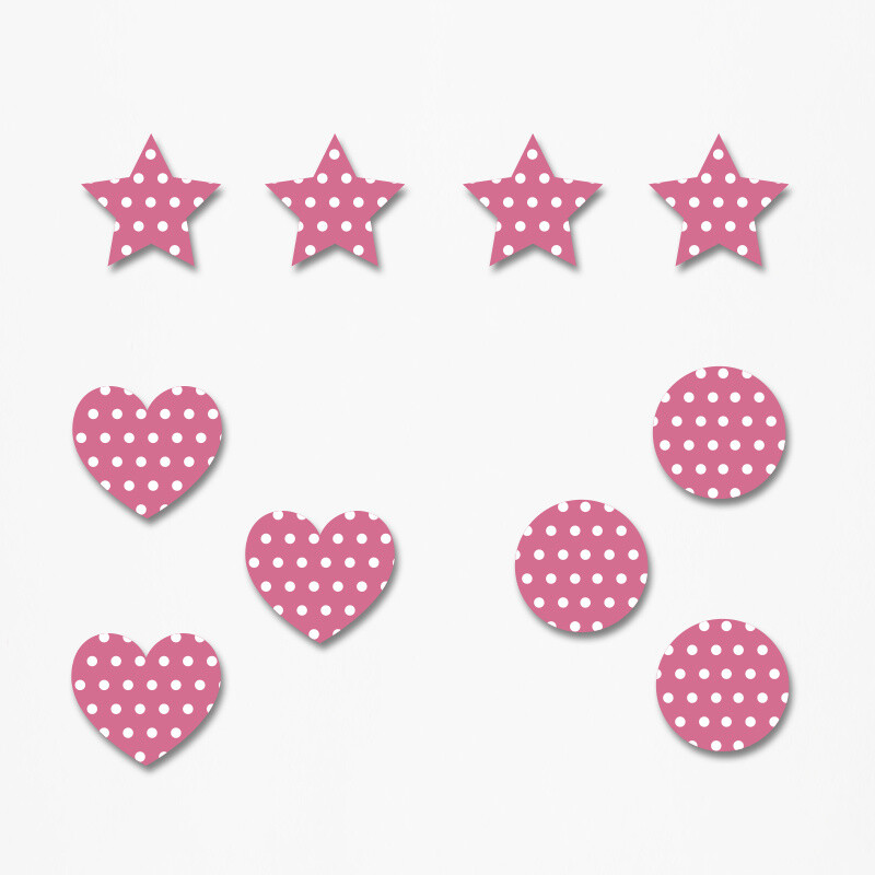 Ξύλινα διακοσμητικά Frida Kahlo Pattern mix/ 10τμχ(2cm)