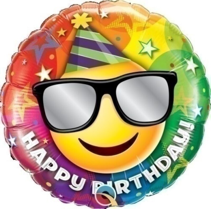 Μπαλόνι Φοιλ 18 Happy Birthday Smile