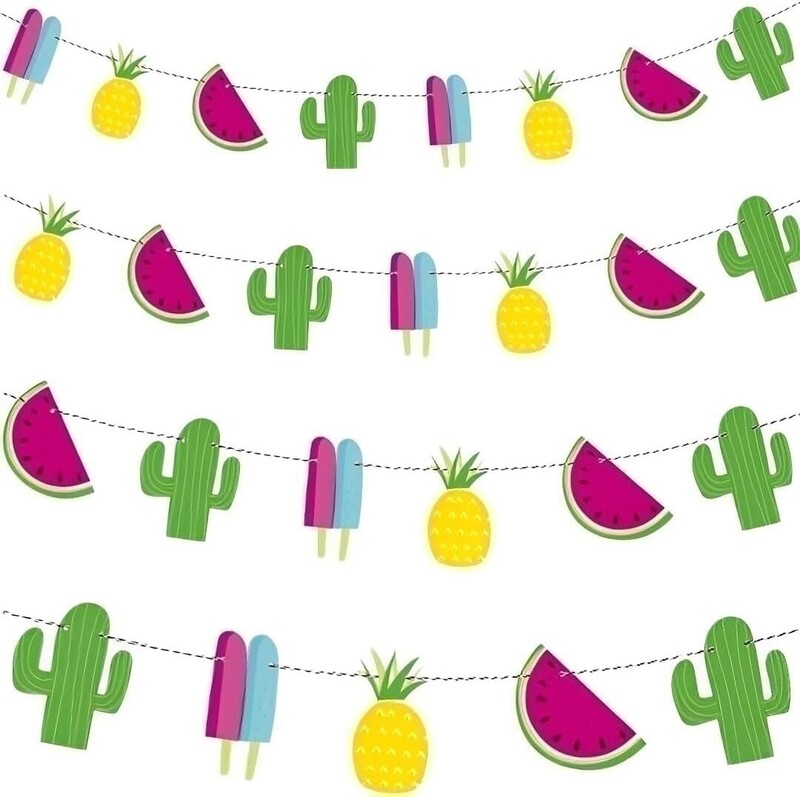 Διακοσμητική Γιρλάντα Sweet & Juicy Summer Festival / 183 εκ - Φρούτα