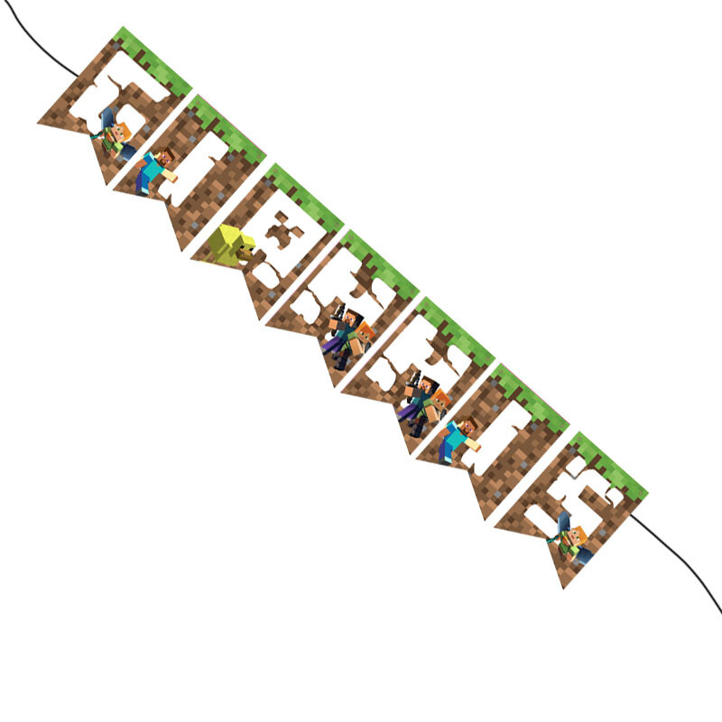 Σημαιάκια με όνομα Minecraft