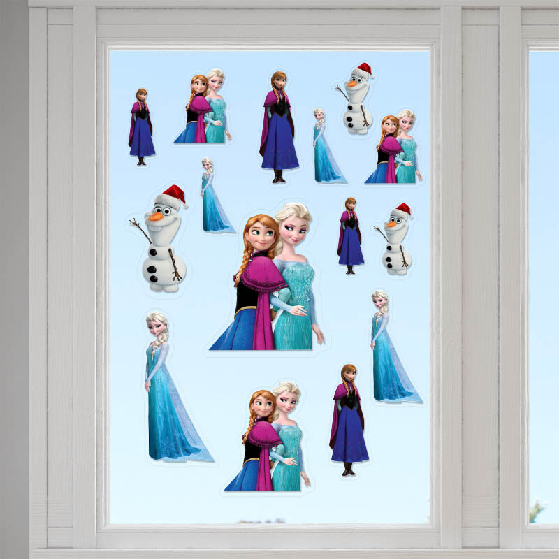 Αυτοκόλλητα τζαμιού Frozen /10 τμχ