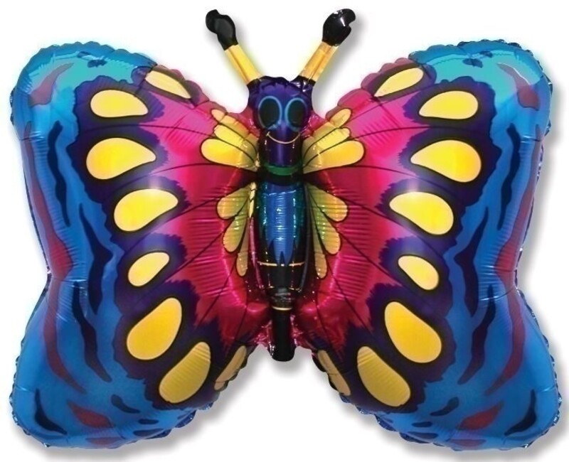 Μπαλόνι Φοιλ μίνι 14 Πεταλούδα  /Butterfly 36 εκ