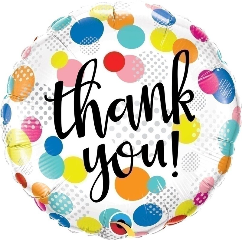 Μπαλόνι Φοιλ 18 Thank you Dots Upon Dots /46 εκ