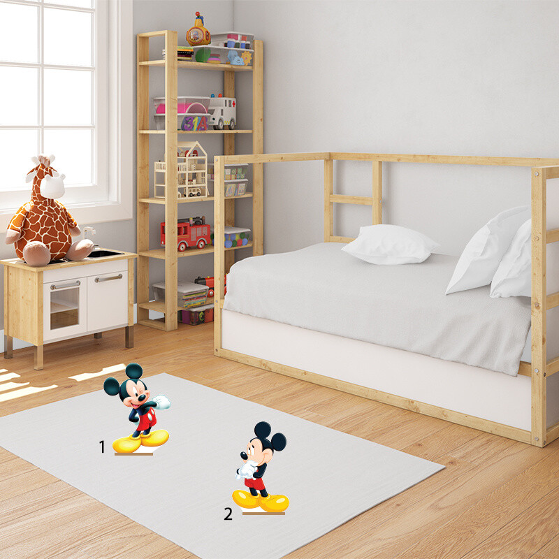 Διακοσμητική φιγούρα Mickey 20cm Ξύλινη με βάση/1 τμχ