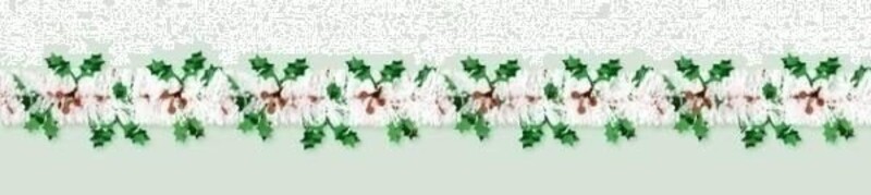 Γιρλάντα foil Holly Berry