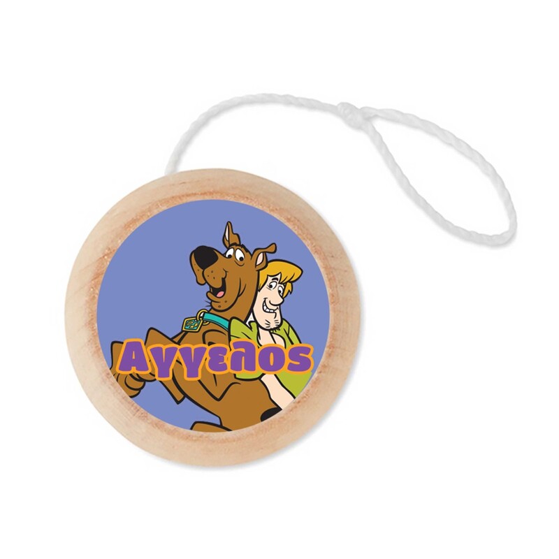 Ξύλινο Γιο – Γιο με όνομα Scooby-Doo